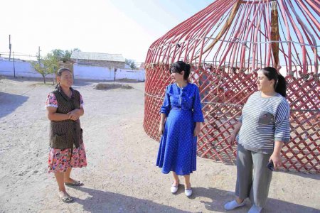 YANGI ZARAFSHON MAHALLASIDA "OBOD MAHALLA" DASTURI DOIRASIDA ISHLAR DAVOM ETMOQDA