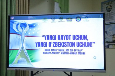 #Yangi_hayot_uchun_yangi_Ózbekiston_uchun #Mahallada_duv_duv_gap #Yulduz_mahallasi #Zarafshon_shahar_kasb_hunar_maktabi_ Kanalimizni kuzatib boring (https://t.me/zarafshon_shahar_axborot_xizmat)