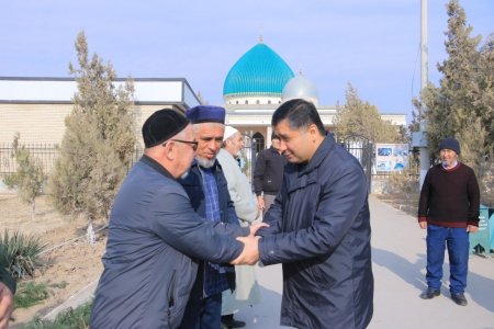 ZARAFSHON SHAHAR JOME MASJIDIDA HASHAR TASHKIL ETILDI