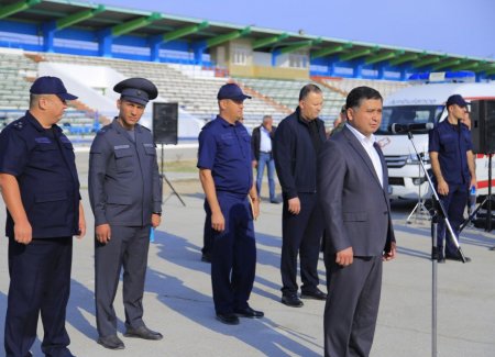 25-sentabr kuni  Zarafshon shahar  hududida tegishli o‘quv signali bilan hamkorlikdagi qo‘mondonlik–shtab o‘quv mashqlarida shahar mexanizatsiyalash yig‘ma komandasi kuch va vositalari ko‘rigi o‘tkazildi.